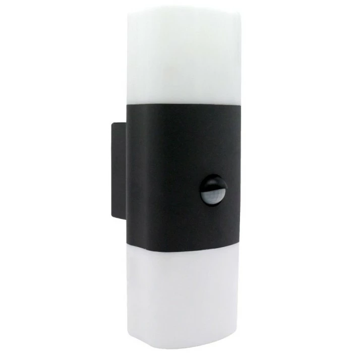 AEG Farlay Außenwandleuchte LED Anthrazit, 2-flammig, Bewegungsmelder 2 AEG Farlay Außenwandleuchte LED Anthrazit, 2-flammig, Bewegungsmelder – Bild 2