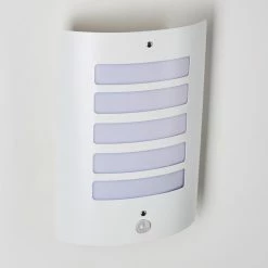 Hofstein Alslev Au&szlig;enwandleuchte Wei&szlig;, 1-flammig, Bewegungsmelder -Außenleuchten Verkäufe alslev aussenwandleuchte h3293034 do1 5