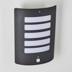 Hofstein Alslev Au&szlig;enwandleuchte Anthrazit, 1-flammig, Bewegungsmelder -Außenleuchten Verkäufe alslev aussenwandleuchte h3293058 do1 5