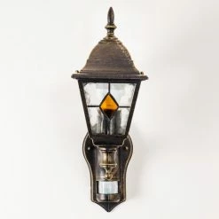 Hofstein Außenwandleuchte Antibes Braun, Gold, 1-flammig, Bewegungsmelder 15 Hofstein Außenwandleuchte Antibes Braun, Gold, 1-flammig, Bewegungsmelder -Außenleuchten Verkäufe aussenwandleuchte antibes h163857 4