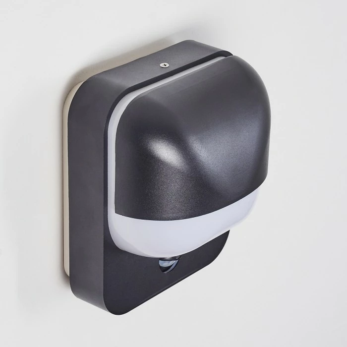 Hofstein Außenwandleuchte Caldes Schwarz, 1-flammig, Bewegungsmelder 11 Hofstein Außenwandleuchte Caldes Schwarz, 1-flammig, Bewegungsmelder – Bild 11