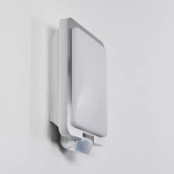 Hofstein Au&szlig;enwandleuchte Canova Chrom, 1-flammig, Bewegungsmelder -Außenleuchten Verkäufe aussenwandleuchte canova h3399880 10