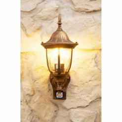 Hofstein Außenwandleuchte Ribadeo Braun, Gold, 1-flammig, Bewegungsmelder 12 Hofstein Außenwandleuchte Ribadeo Braun, Gold, 1-flammig, Bewegungsmelder -Außenleuchten Verkäufe aussenwandleuchte ribadeo h153 5