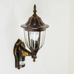 Hofstein Außenwandleuchte Ribadeo Schwarz-Gold, 1-flammig, Bewegungsmelder 15 Hofstein Außenwandleuchte Ribadeo Schwarz-Gold, 1-flammig, Bewegungsmelder -Außenleuchten Verkäufe aussenwandleuchte ribadeo h163819 4