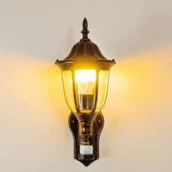 Hofstein Außenwandleuchte Ribadeo Schwarz-Gold, 1-flammig, Bewegungsmelder 16 Hofstein Außenwandleuchte Ribadeo Schwarz-Gold, 1-flammig, Bewegungsmelder -Außenleuchten Verkäufe aussenwandleuchte ribadeo h163819 5