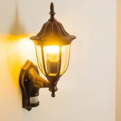 Hofstein Außenwandleuchte Ribadeo Schwarz-Gold, 1-flammig, Bewegungsmelder 18 Hofstein Außenwandleuchte Ribadeo Schwarz-Gold, 1-flammig, Bewegungsmelder -Außenleuchten Verkäufe aussenwandleuchte ribadeo h163819 7