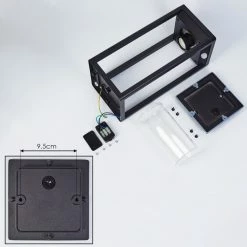 Hofstein Baoshan Wegeleuchte Schwarz, 1-flammig, Bewegungsmelder 14 Hofstein Baoshan Wegeleuchte Schwarz, 1-flammig, Bewegungsmelder -Außenleuchten Verkäufe baoshan wegeleuchte h3441930 4