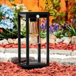 Hofstein Baoshan Wegeleuchte Schwarz, 1-flammig, Bewegungsmelder 18 Hofstein Baoshan Wegeleuchte Schwarz, 1-flammig, Bewegungsmelder -Außenleuchten Verkäufe baoshan wegeleuchte h3441930 8