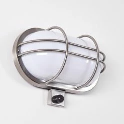 Hofstein Belmopan Außenwandleuchte Edelstahl, 1-flammig, Bewegungsmelder -Außenleuchten Verkäufe belmopan aussenwandleuchte h3369302 19