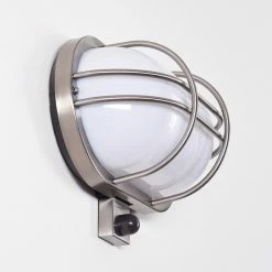 Hofstein Belmopan Außenwandleuchte Edelstahl, 1-flammig, Bewegungsmelder -Außenleuchten Verkäufe belmopan aussenwandleuchte h3369302 4