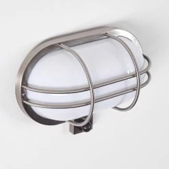 Hofstein Belmopan Außenwandleuchte Edelstahl, 1-flammig, Bewegungsmelder -Außenleuchten Verkäufe belmopan aussenwandleuchte h3369302 5