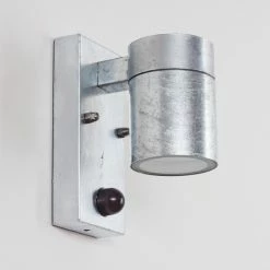 Hofstein Bessiebelle Außenwandleuchte Verzinkt, 1-flammig, Bewegungsmelder -Außenleuchten Verkäufe bessiebelle aussenwandleuchte h3605127 7