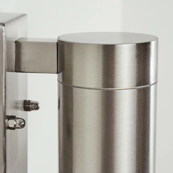 Hofstein Bessiebelle Außenwandleuchte Edelstahl, 1-flammig, Bewegungsmelder 6 Hofstein Bessiebelle Außenwandleuchte Edelstahl, 1-flammig, Bewegungsmelder – Bild 6