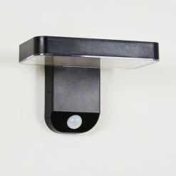 Hofstein Bondarp Solar-Außenwandleuchte LED Schwarz, 1-flammig, Bewegungsmelder -Außenleuchten Verkäufe bondarp solar aussenwandleuchte h3426326 7