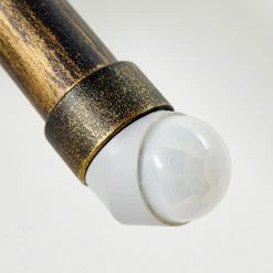 Hofstein Borkan Aussenwandleuchte Braun, Gold, 1-flammig, Bewegungsmelder -Außenleuchten Verkäufe borkan aussenwandleuchte h3023082 9