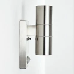 Hofstein Brachy Außenwandleuchte Edelstahl, 2-flammig, Bewegungsmelder -Außenleuchten Verkäufe brachy aussenwandleuchte h3267332 do1 11