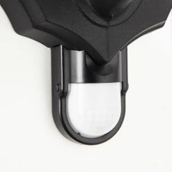 Brilliant Leuchten Brilliant Carleen Außenwandleuchte Schwarz, 1-flammig, Bewegungsmelder -Außenleuchten Verkäufe brilliant carleen aussenwandleuchte 91019a06 3