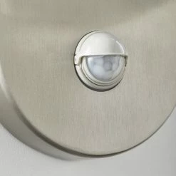 Brilliant Leuchten Brilliant Giffy Außenwandleuchte Silber, 1-flammig, Bewegungsmelder -Außenleuchten Verkäufe brilliant giffy aussenwandleuchte 90955a82 3