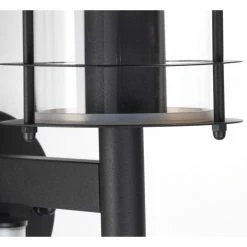 Brilliant Leuchten Brilliant York Außenwandleuchte Schwarz, 1-flammig, Bewegungsmelder -Außenleuchten Verkäufe brilliant york aussenwandleuchte 44797 06 4