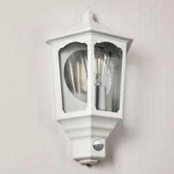 Hofstein Brissago Außenwandleuchte Weiß, 1-flammig, Bewegungsmelder 34 Hofstein Brissago Außenwandleuchte Weiß, 1-flammig, Bewegungsmelder -Außenleuchten Verkäufe brissago aussenwandleuchte h3285435 do1 14