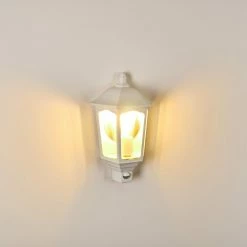 Hofstein Brissago Außenwandleuchte Weiß, 1-flammig, Bewegungsmelder 36 Hofstein Brissago Außenwandleuchte Weiß, 1-flammig, Bewegungsmelder -Außenleuchten Verkäufe brissago aussenwandleuchte h3285435 do1 16