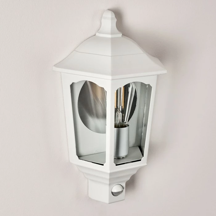 Hofstein Brissago Außenwandleuchte Weiß, 1-flammig, Bewegungsmelder 20 Hofstein Brissago Außenwandleuchte Weiß, 1-flammig, Bewegungsmelder – Bild 20