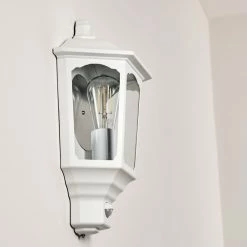 Hofstein Brissago Außenwandleuchte Weiß, 1-flammig, Bewegungsmelder 28 Hofstein Brissago Außenwandleuchte Weiß, 1-flammig, Bewegungsmelder -Außenleuchten Verkäufe brissago aussenwandleuchte h3285435 do1 8