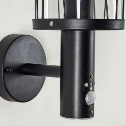Hofstein Broacker Au&szlig;enwandleuchte Schwarz, 1-flammig, Bewegungsmelder -Außenleuchten Verkäufe broacker aussenwandleuchte h3290408 do1 11