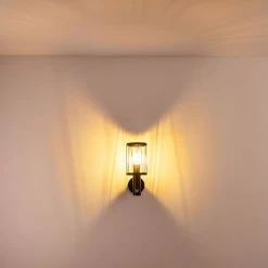 Hofstein Broacker Au&szlig;enwandleuchte Schwarz, 1-flammig, Bewegungsmelder -Außenleuchten Verkäufe broacker aussenwandleuchte h3290408 do1 12