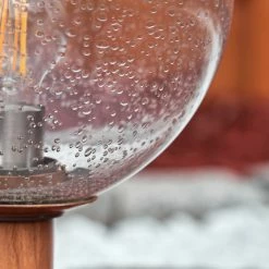 Hofstein Bubodefo Sockelleuchte Braun, Holzoptik, 1-flammig, Bewegungsmelder -Außenleuchten Verkäufe bubodefo sockelleuchte h3600818 5