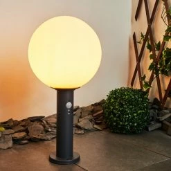 Hofstein Bubodefo Wegeleuchte Anthrazit, 1-flammig, Bewegungsmelder -Außenleuchten Verkäufe bubodefo wegeleuchte h3438923 10