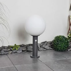 Hofstein Bubodefo Wegeleuchte Anthrazit, 1-flammig, Bewegungsmelder -Außenleuchten Verkäufe bubodefo wegeleuchte h3438923 11