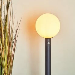 Hofstein Bubodefo Wegeleuchte Anthrazit, 1-flammig, Bewegungsmelder -Außenleuchten Verkäufe bubodefo wegeleuchte h3438947 6