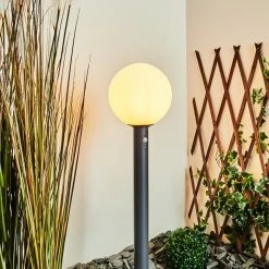 Hofstein Bubodefo Wegeleuchte Anthrazit, 1-flammig, Bewegungsmelder -Außenleuchten Verkäufe bubodefo wegeleuchte h3438947 8