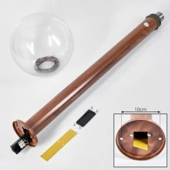 Hofstein Bubodefo Wegeleuchte Braun, Holzoptik, 1-flammig, Bewegungsmelder -Außenleuchten Verkäufe bubodefo wegeleuchte h3600863 4