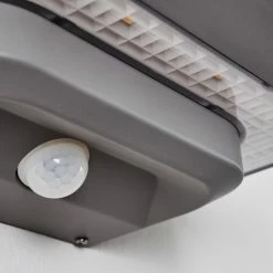 Hofstein Camden Solarleuchte LED Grau, 1-flammig, Bewegungsmelder -Außenleuchten Verkäufe camden solarleuchte h3304839 do1 15