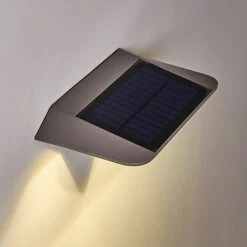 Hofstein Camden Solarleuchte LED Grau, 1-flammig, Bewegungsmelder -Außenleuchten Verkäufe camden solarleuchte h3304839 do1 3