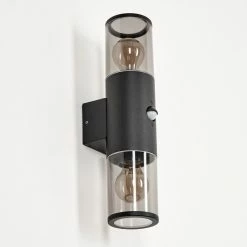 Hofstein Caragua Au&szlig;enwandleuchte Anthrazit, 2-flammig, Bewegungsmelder -Außenleuchten Verkäufe caragua aussenwandleuchte h3612651 7