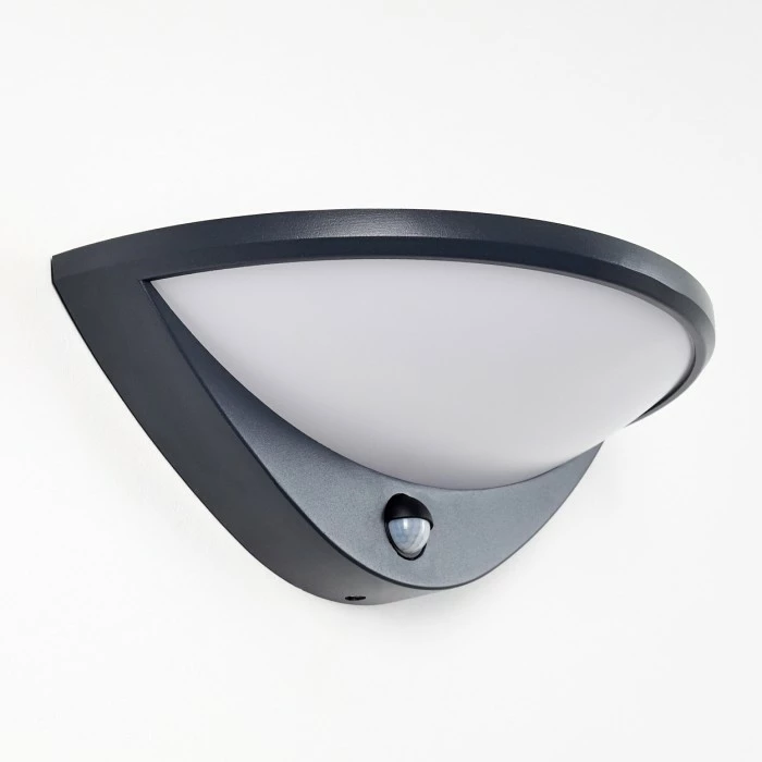 Hofstein Carano Außenwandleuchte LED Schwarz, 1-flammig, Bewegungsmelder 14 Hofstein Carano Außenwandleuchte LED Schwarz, 1-flammig, Bewegungsmelder – Bild 14