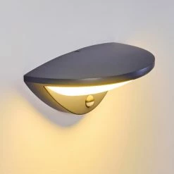 Hofstein Carano Außenwandleuchte LED Schwarz, 1-flammig, Bewegungsmelder 24 Hofstein Carano Außenwandleuchte LED Schwarz, 1-flammig, Bewegungsmelder -Außenleuchten Verkäufe carano aussenwandleuchte h3267905 do1 5