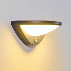 Hofstein Carano Außenwandleuchte LED Schwarz, 1-flammig, Bewegungsmelder 25 Hofstein Carano Außenwandleuchte LED Schwarz, 1-flammig, Bewegungsmelder -Außenleuchten Verkäufe carano aussenwandleuchte h3267905 do1 6