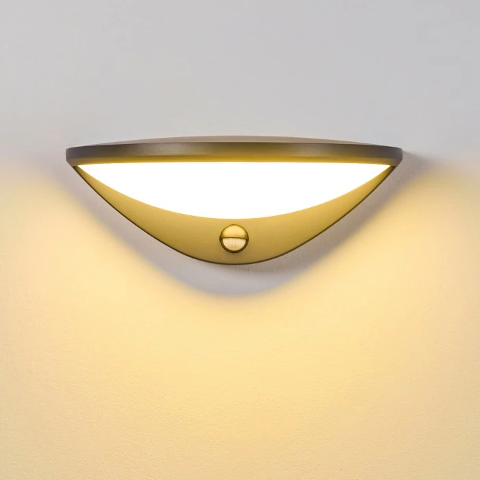 Hofstein Carano Außenwandleuchte LED Schwarz, 1-flammig, Bewegungsmelder 10 Hofstein Carano Außenwandleuchte LED Schwarz, 1-flammig, Bewegungsmelder – Bild 10