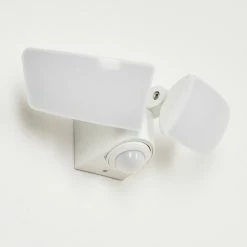 Hofstein Carnetin Außenwandleuchte LED Weiß, 1-flammig, Bewegungsmelder -Außenleuchten Verkäufe carnetin aussenwandleuchte h3651452 6