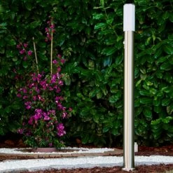 Hofstein Caserta Aussenstehleuchte Edelstahl, 1-flammig, Bewegungsmelder -Außenleuchten Verkäufe caserta aussenstehleuchte h306548 11