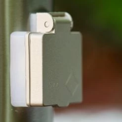 Hofstein Caserta Aussenstehleuchte Edelstahl, 1-flammig, Bewegungsmelder -Außenleuchten Verkäufe caserta aussenstehleuchte h306548 5