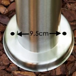 Hofstein Caserta Sockelleuchte Edelstahl, 1-flammig, Bewegungsmelder -Außenleuchten Verkäufe caserta sockelleuchte h300553 2