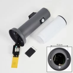 Hofstein Caserta Sockelleuchte Anthrazit, 1-flammig, Bewegungsmelder -Außenleuchten Verkäufe caserta sockelleuchte h3017883 4