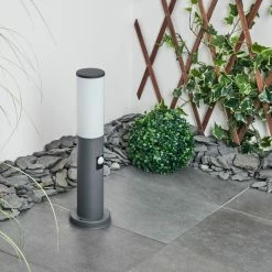 Hofstein Caserta Sockelleuchte Anthrazit, 1-flammig, Bewegungsmelder -Außenleuchten Verkäufe caserta sockelleuchte h3017906 11