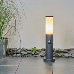 Hofstein Caserta Sockelleuchte Anthrazit, 1-flammig, Bewegungsmelder -Außenleuchten Verkäufe caserta sockelleuchte h3017906 6