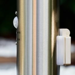 Hofstein Caserta Sockelleuchte Edelstahl, 1-flammig, Bewegungsmelder -Außenleuchten Verkäufe caserta sockelleuchte h306531 3